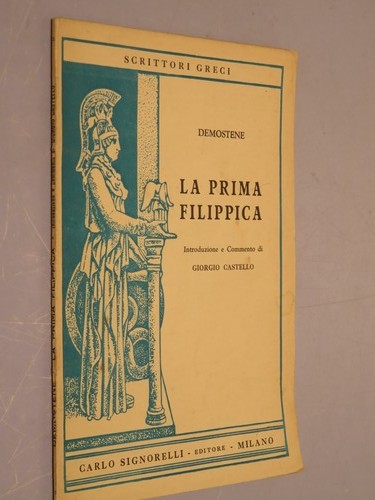 Prima filippica demostene - ,