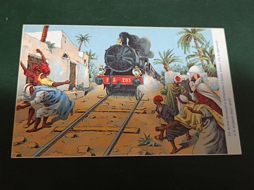 Cartolina coloniale prima - coloniale, la