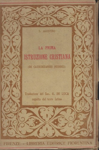Prima istruzione cristiana - prima,