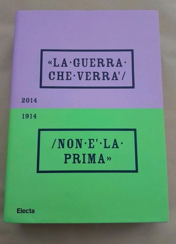 Guerra che verrà non - la, È